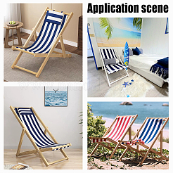 Canvas Cloth Beach Lounge Chair Cover with Pillows&nbsp;AJEW-WH0342-54B