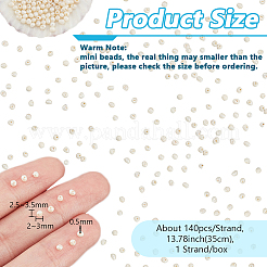 138~140pcs Natural Cultured Freshwater Pearl Beads Strands&nbsp;PEAR-NB0001-78