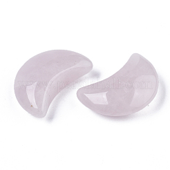 Moon Shape Natural Rose Quartz Healing Crystal Pocket Palm Stones&nbsp;G-T132-001J