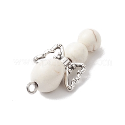 Synthetic Turquoise Pendants&nbsp;PALLOY-JF02669