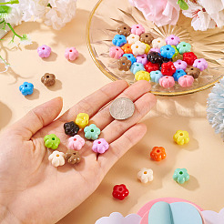 50Pcs Opaque Acrylic Bead&nbsp;OACR-TA0004-35