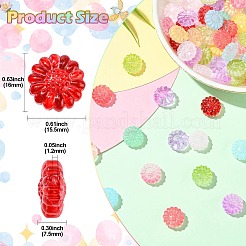 100Pcs 11 Colors Transparent Glass Beads&nbsp;DGLA-CJ0001-02