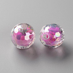 Transparent Acrylic Beads&nbsp;TACR-S152-14B-A13