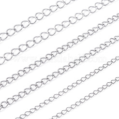 3M 3 Styles 304 Stainless Steel Curb Chains&nbsp;CHS-TA0001-54