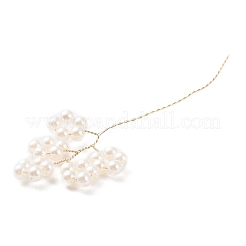 ABS Imitation Pearl Beaded Pendant&nbsp;GLAA-K060-04G
