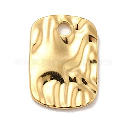 Ion Plating(IP) 304 Stainless Steel Pendant Cabochon Settings&nbsp;STAS-E176-16G