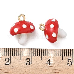 Alloy Enamel Pendants&nbsp;FIND-K025-03G