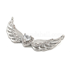 Brass Micro Pave  Cubic Zirconia Pendant&nbsp;LS-KK-Q812-02E