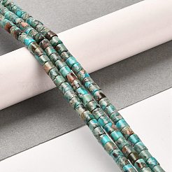 Synthetic Regalite/Imperial Jasper/Sea Sediment Jasper Beads Strands&nbsp;G-F765-E06-01
