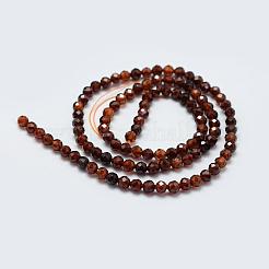Natural Garnet Bead Strands&nbsp;G-G663-03-4mm