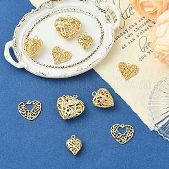 10Pcs 5 Styles Brass Pendants&nbsp;KK-TA0002-44
