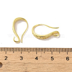 Brass Earring Hooks&nbsp;FIND-Z039-25G