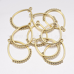 Tibetan Style Connectors&nbsp;TIBEP-EA089YKG-AG-LF