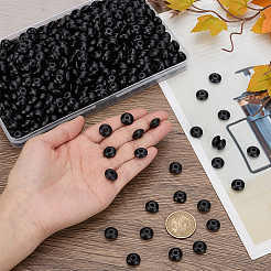 500Pcs Dyed Natural Beech Wood Beads&nbsp;WOOD-PH0003-85A