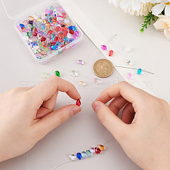 200Pcs 20 Colors Handmade Lampwork Beads&nbsp;LAMP-GA0001-11