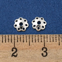 925 Sterling Silver Bead Caps&nbsp;STER-C007-03C-S