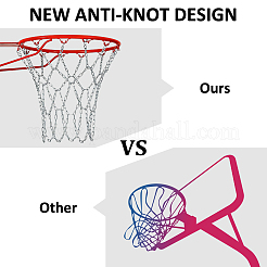 201 Stainless Steel Basketball Net&nbsp;AJEW-WH0709-338B
