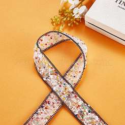 2 Strands 2 Styles Hotfix Resin Rhinestone Tape&nbsp;DIY-SZ0002-18
