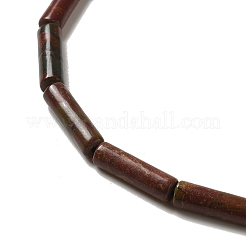 Natural Polychrome Jasper/Picasso Stone/Picasso Jasper Beads Strands&nbsp;G-D464-36