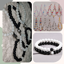 900Pcs 8 Colors Opaque Acrylic Beads&nbsp;MACR-SP0002-34