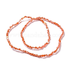Electroplate Glass Beads Strands&nbsp;GLAA-E036-04B