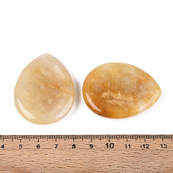Natural Topaz Jade Worry Stones for Anxiety&nbsp;G-T144-13B