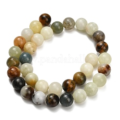 Natural Butter Jade Beads Strands&nbsp;G-C289-B03-10mm