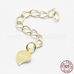 925 Sterling Silver Extender Chains&nbsp;STER-F032-10G
