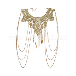 Gothic Polyester Lace Shoulder Chains for Wedding Dress&nbsp;FS-WGA45D9-01