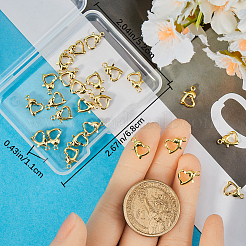 30Pcs Brass Lobster Claw Clasps&nbsp;KK-BBC0014-65G