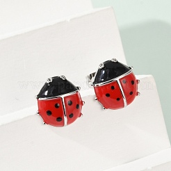 Brass Stud Earrings&nbsp;EJEW-C134-02P