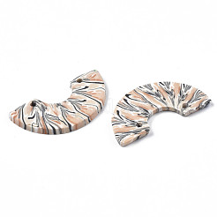 Handmade Polymer Clay Pendants&nbsp;CLAY-N010-028-B01