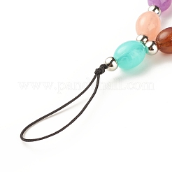 Acrylic Beads Mobile Straps&nbsp;HJEW-JM00681
