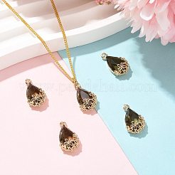 Transparent Glass Pendants&nbsp;GLAA-FZ0001-02F