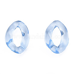Transparent Acrylic Linking Rings&nbsp;LS-OACR-S036-001A-J02