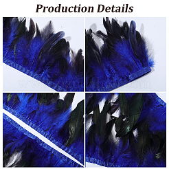 1 Bundle Fashion Feather Cloth Strand Costume Accessories&nbsp;DIY-GF0012-59B