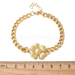 304 Stainless Steel Link Bracelets&nbsp;BJEW-Z098-01G