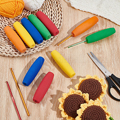 10Pcs 5 Colors EVA Crochet Hook Handle&nbsp;FIND-NB0006-34