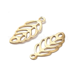 Ion Plating(IP) 304 Stainless Steel Charms&nbsp;STAS-F160-33G-A
