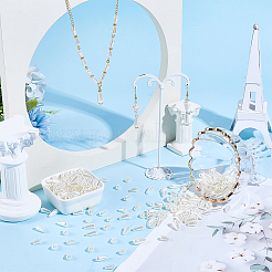 300Pcs 3 Styles ABS Plastic Imitation Pearl Beads&nbsp;KY-BM0001-01