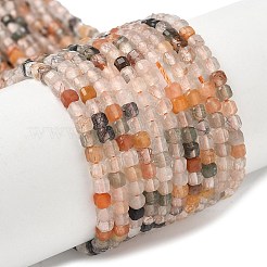 Natural Agate Beads Strands&nbsp;G-D306-B02-2x2mm