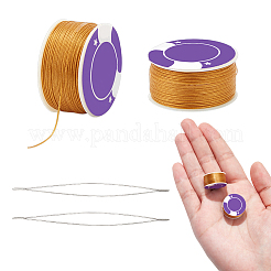 2 Rolls Special Coated Polyester Beading Threads&nbsp;OCOR-NB0002-06D