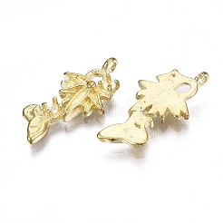 Brass Pendant Settings&nbsp;KK-S349-298-NF