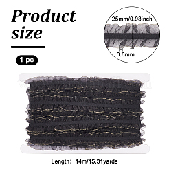 14M Polyester Flat Ruffled Elastic Cord&nbsp;EC-FG0001-03A