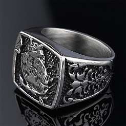 304 Stainless Steel Finger Rings for Men&nbsp;WGC5670-01