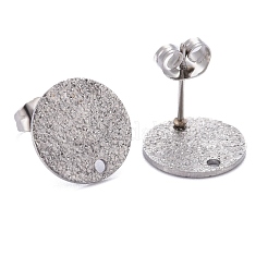 Non-Tarnish 304 Stainless Steel Stud Earring Findings&nbsp;X-STAS-Z021-C-01P