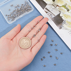 304 Stainless Steel Cup Pearl Peg Bails Pin Pendants&nbsp;STAS-UN0002-29P