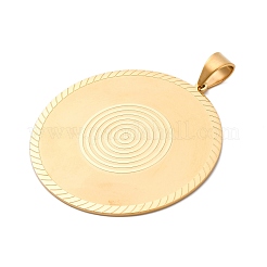 304 Stainless Steel Big Pendants&nbsp;STAS-U043-07B-G