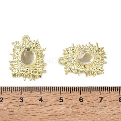Alloy Glass Pendants&nbsp;GL-CBAAD3F-01G