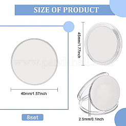 8Pcs Blank Iron Discs&nbsp;FIND-BC0003-46S